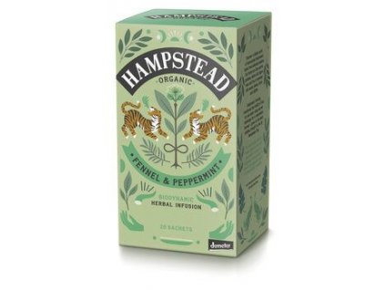 Hampstead Čaj fenikel a mäta 30g bio