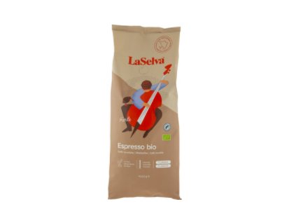 LaSelva Espresso Forte boabe de cafea 1kg organic