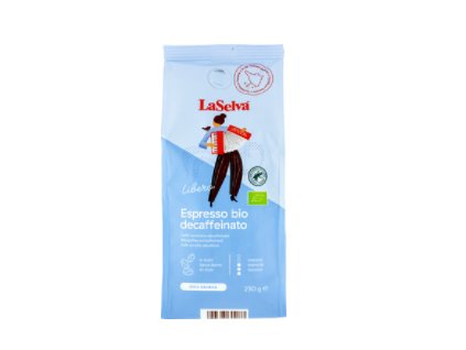 LaSelva Libero Espresso Kaffeebohnen entkoffeiniert 250g Bio