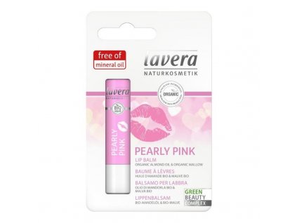 Lavera Balsam do ust mieniący się róż 4,5g eko