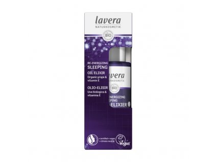 Lavera Energizing Night Oil Elixir 30ml Öko