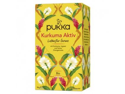 Pukka Kurkuma Aktiv Tee 36g bio