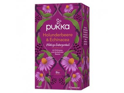 Ceai de fructe de soc Pukka si Echinacea 40g organic