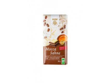 Gepa Schokolade Mokka mit Weißwein 80g Bio