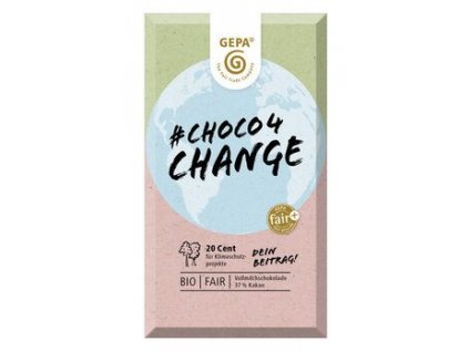 Gepa csokoládé #Choco4Change 100g bio