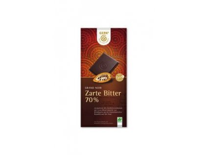 Czekolada gorzka Gepa 70% 100g organiczna