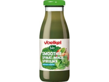 Voelkel Smoothie špenát, máta, spirulina 250ml bio