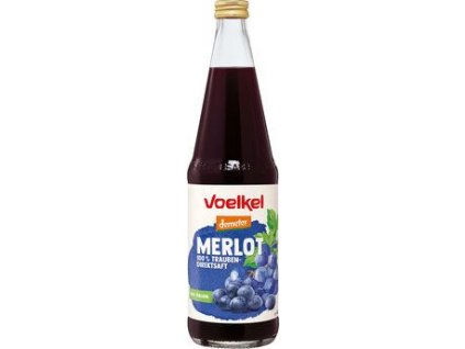 Voelkel Merlot wine juice 700 ml organic