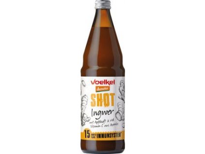 Voelkel Shot zázvor 750 ml bio