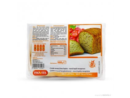 Gluten-free dark bread 400g PROVITA