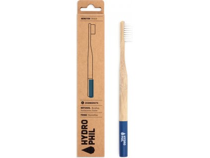 Hydrophil Bamboo toothbrush extra soft blue eco