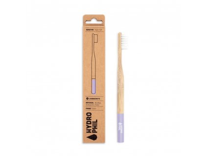 Periuta de dinti Hydrophil Bamboo extra moale mov eco