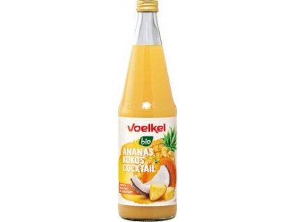 Voelkel Ananasovo kokosový koktejl 700ml bio