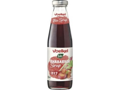 Voelkel Sirup rebarborový 500ml bio