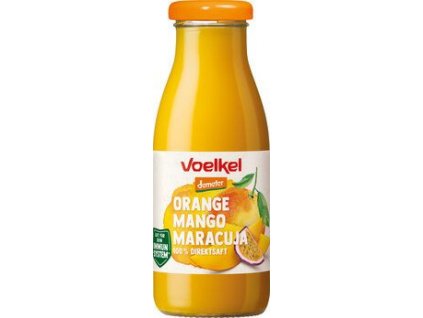 Voelkel Narancs-, mangó- és maracujalé 250 ml bio