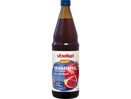 Voelkel Šťáva z granátového jablka 100% 750ml bio