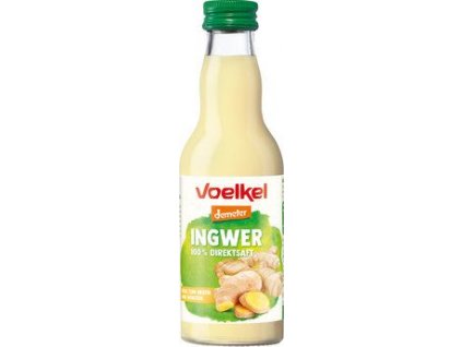 Voelkel Šťáva zázvorová 100% 200ml bio