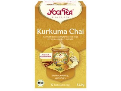 Yogi Tea Kurkumový Chai 34g bio