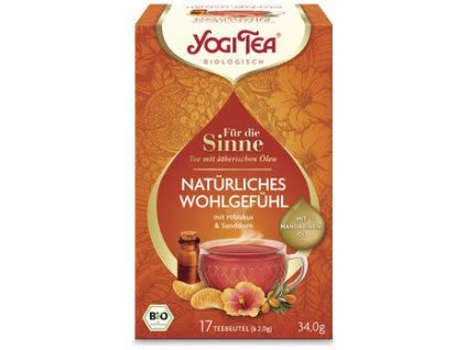 Yogi Tea Pre zmysly - Prirodzená pohoda 34g bio