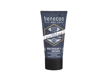 Benecos Balsam do twarzy i po goleniu dla mężczyzn 50ml eco