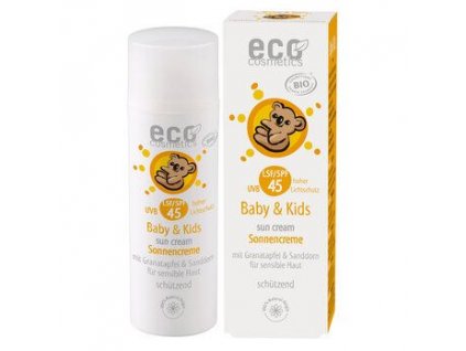 ECO Cosmetics Opalovací krém pro kojence a děti SPF45 50ml eco