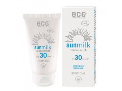 ECO Cosmetics Opaľovacie mlieko SPF30 maliny agranátové jablko 75ml eco