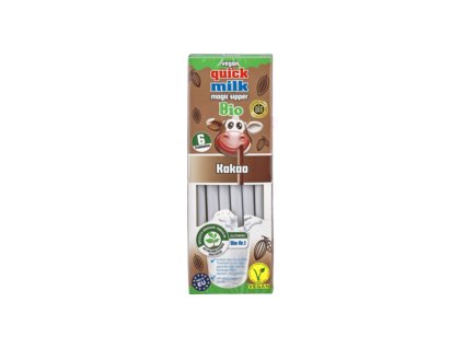Quick Milk Magic Straws Cocoa 36g organic