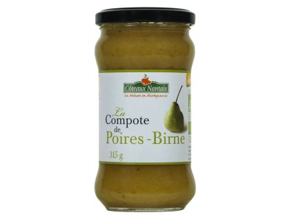 Côteaux Nantais Pear puree 315g organic
