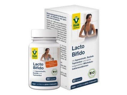 Raab Bio Lacto + Bifido 90tbl organiczny