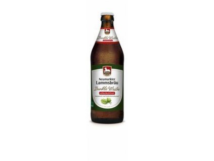 Neumarkter Lammsbräu Dark non-alcoholic beer 500ml organic