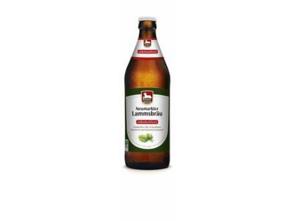 Neumarkter Lammsbräu Nealkogolické pivo 500ml bio