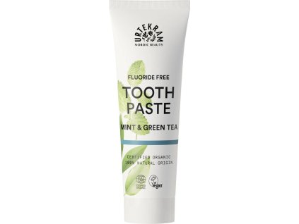 Urtekram Toothpaste green tea and mint 75ml eco
