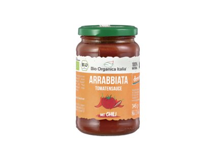 Bio Organica Rajčatová omáčka Arrabbiata 345g bio