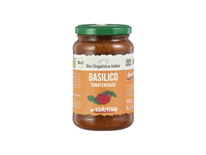 Bio Organica Tomatensauce Basilico 350g bio
