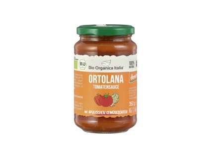 Bio Organica Rajčatová omáčka Ortolana 350g bio
