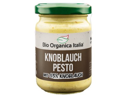 Bio Organica Fokhagymás pesto 140g bio
