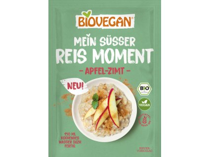 Biovegan Moje sladká rýže jablko skořice 58g bio