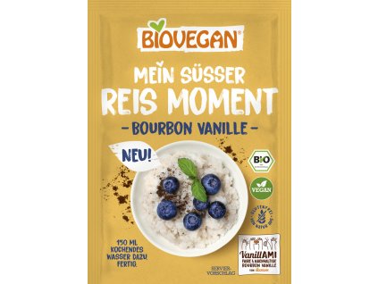 Biovegan Můje sladká rýže bourbon vanilka 56g bio