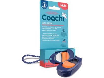 Clicker de antrenament Multi-Clicker albastru TCOA