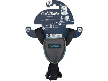 Postroj do auta CarSafe Dog Car Small čierny TCOA
