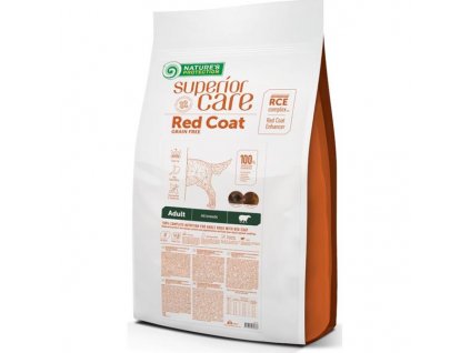 Nature's Protection Superior Care Dog Dry Red Coat Adult Grain Free Lamb 10 kg