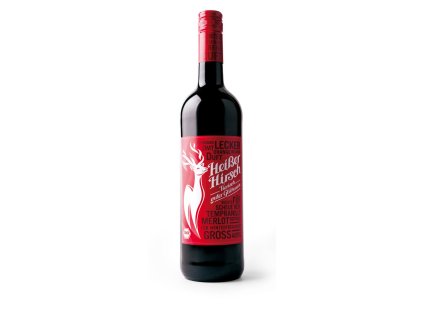Heißer Hirsch Glühwein Rotwein 750ml bio
