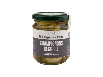 Bio Organica Grilované žampiony v oleji 190g bio