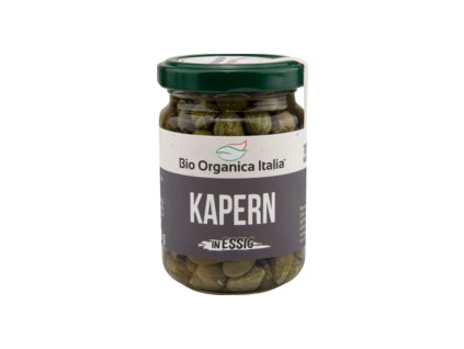 Bio Organica Capers in vinegar 140g organic
