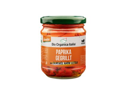 Bio Organica Paprika olajban grillezett 190g bio
