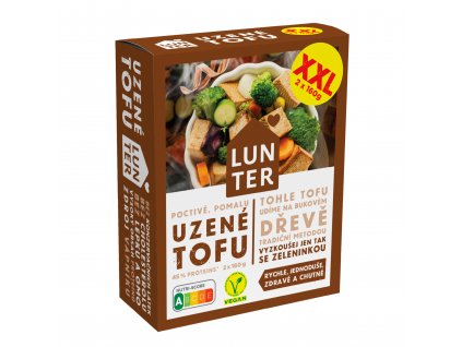 Tofu uzené XXL 320 g (2x160 g) LUNTER