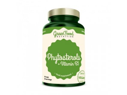 Phytosterols + Vitamin B5 60cps. GREENFOOD