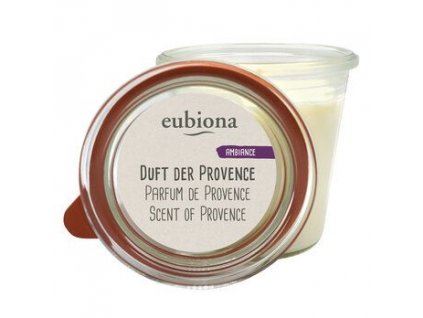 Eubiona Svíčka ve skle Vůně Provence