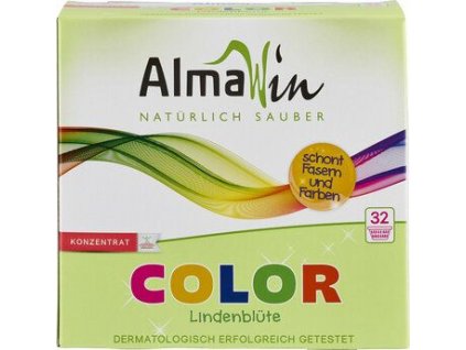 Almawin Waschpulver Lindenblüte Buntwäsche 1kg Öko