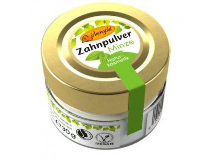 Birkengold Zahnpulver Minze 30g Öko